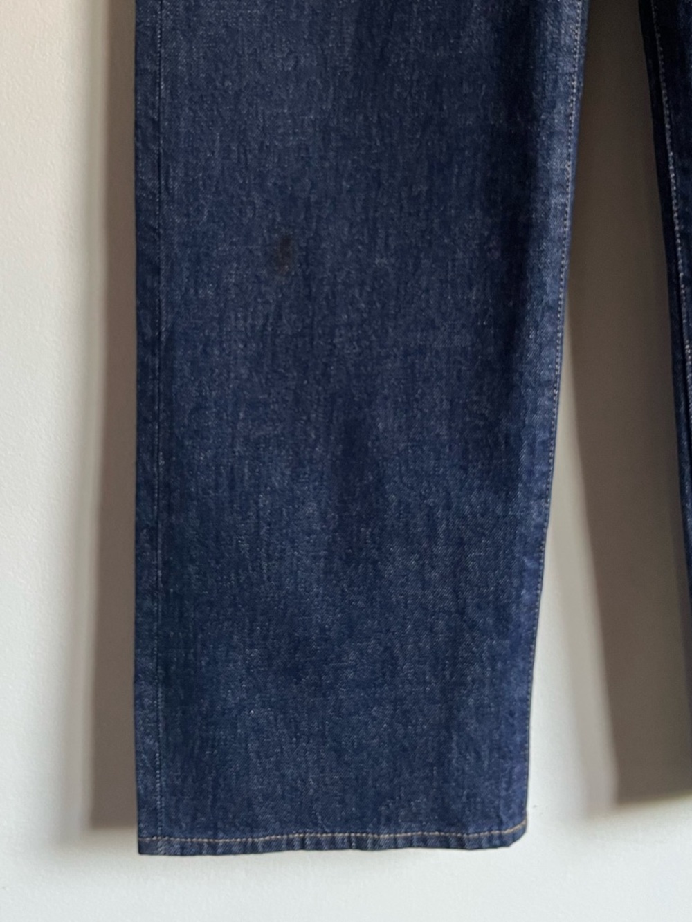 NWT JCrew Slim Wide Leg Jean 24 Crop 24P Resin Rinse Dark Denim $148 CC580 - Picture 5 of 15